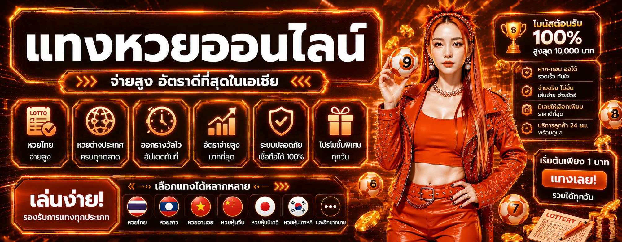 แทงหวยออนไลน์ STAGE365 หวยไทย หวยลาว หวยหุ้น อัตราจ่ายสูง